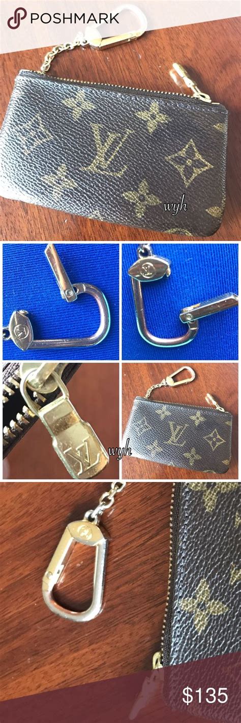 do cards fit in louis vuitton key pouch|authentic Louis Vuitton keychain.